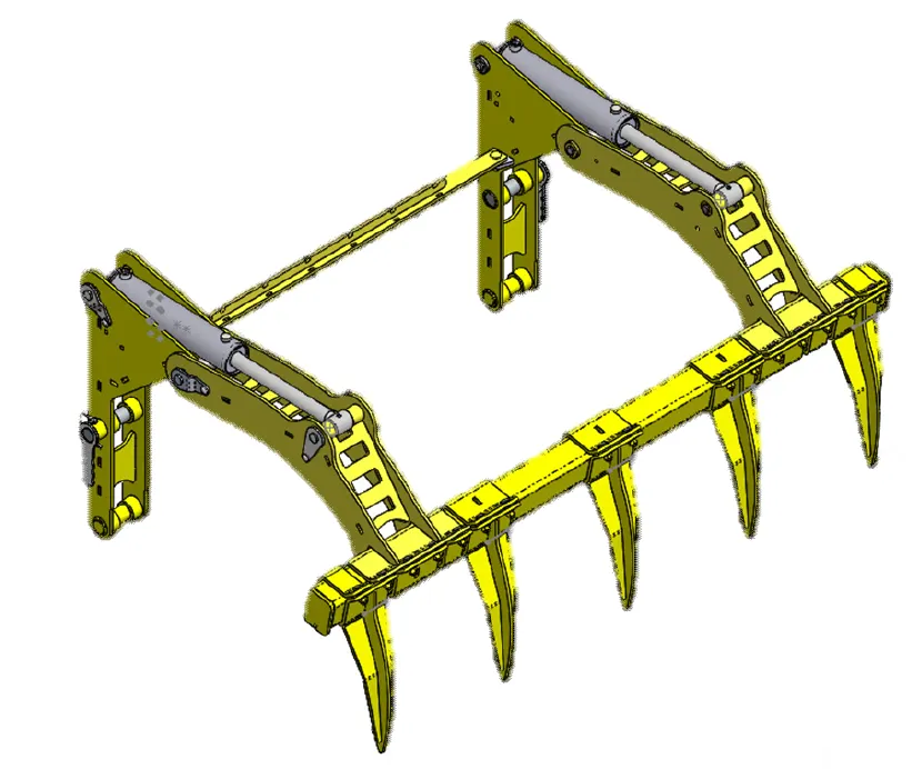 Grapple for GSC (71" -  4 dents)
